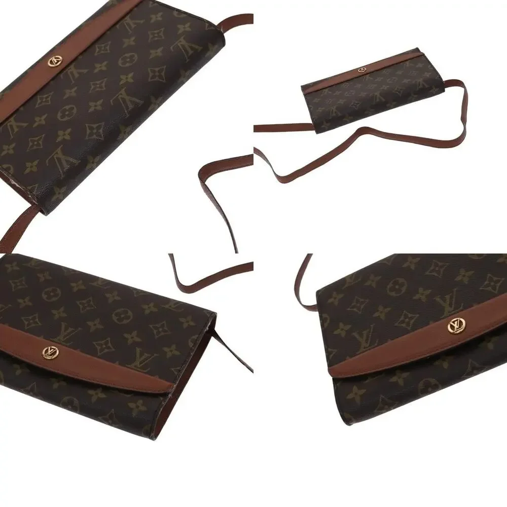 Louis Vuitton Monogram Bordeaux 27 Shoulder Bag Brown